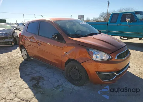 2017 Mitsubishi Mirage Es from USA, damaged, VIN ML32A3HJ1HH002389